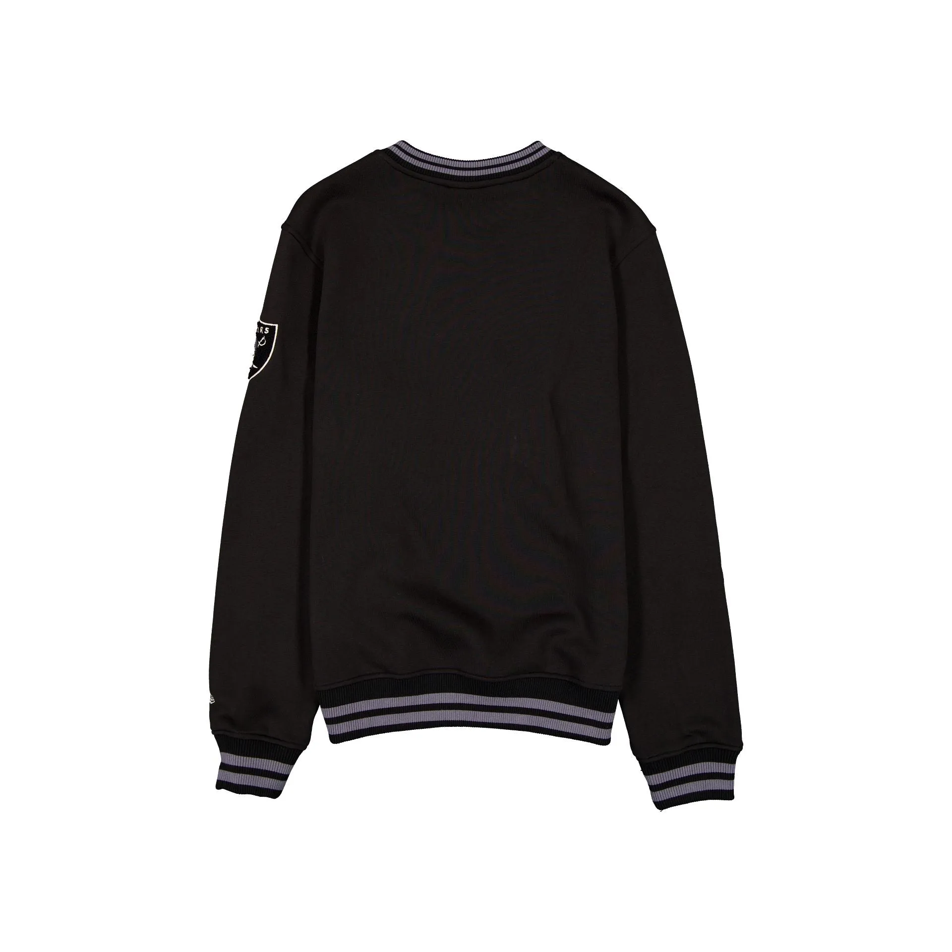 Las Vegas Raiders Throwback Boucle Black Crewneck sold by New Era product image thumbnail 2