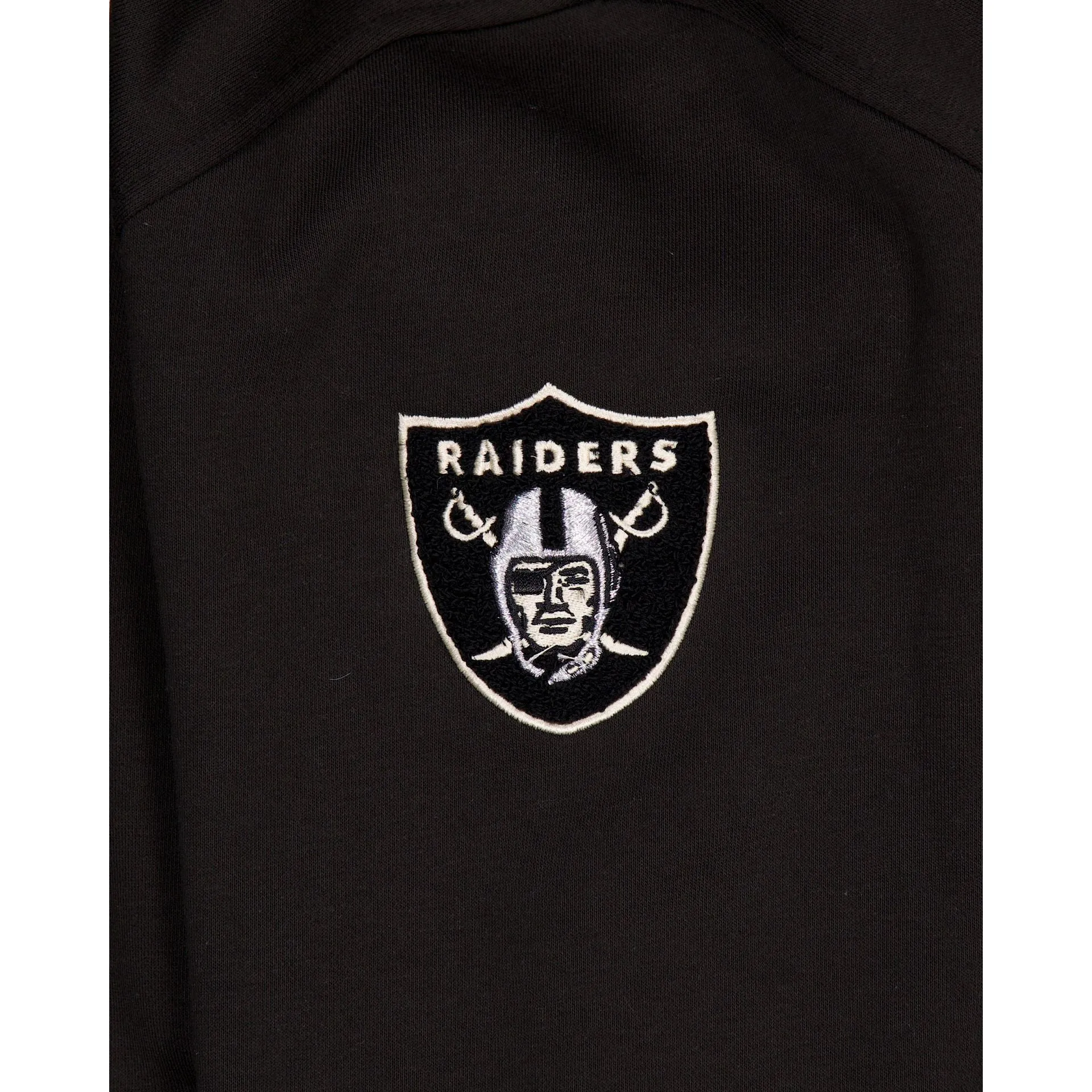 Las Vegas Raiders Throwback Boucle Black Crewneck sold by New Era product image thumbnail 3