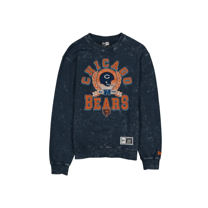 Chicago Bears Throwback Laurel Crewneck made by New Era