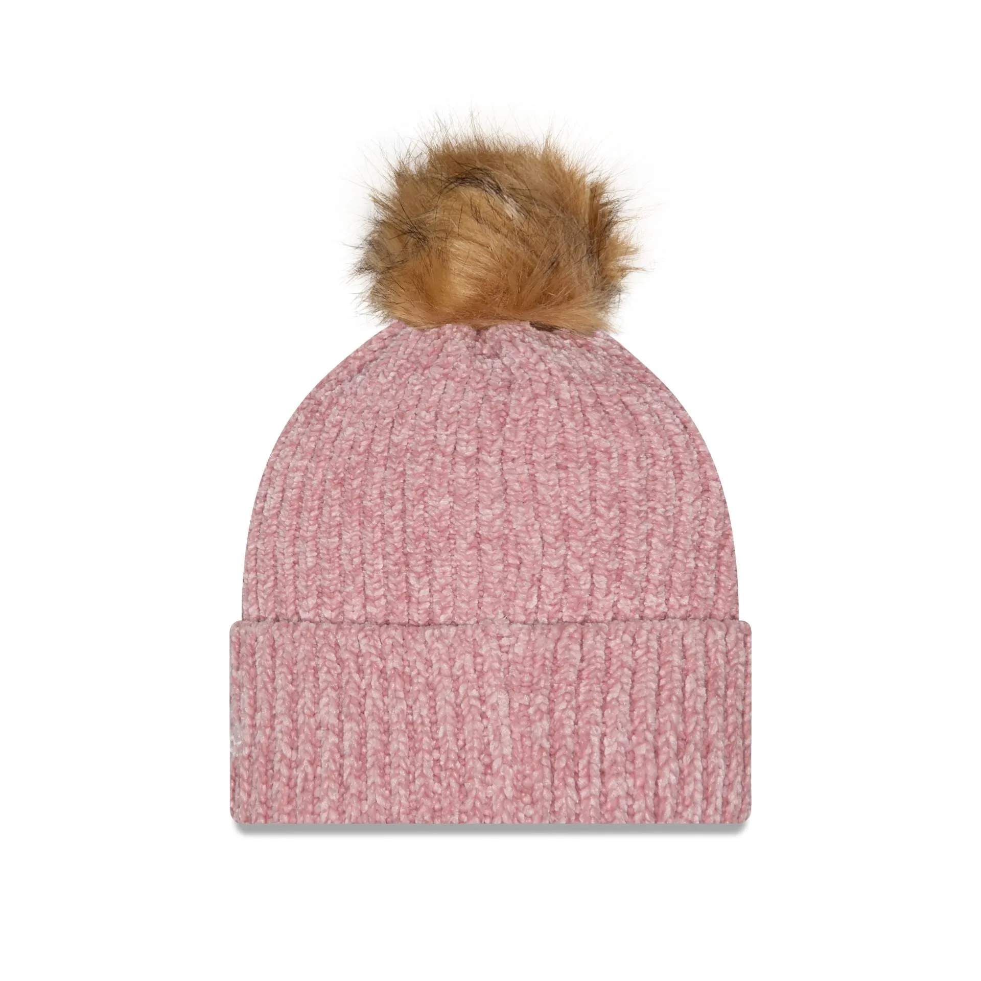 Notre Dame Fighting Irish Women's Pink Pom Knit Hat sold by New Era product image thumbnail 3
