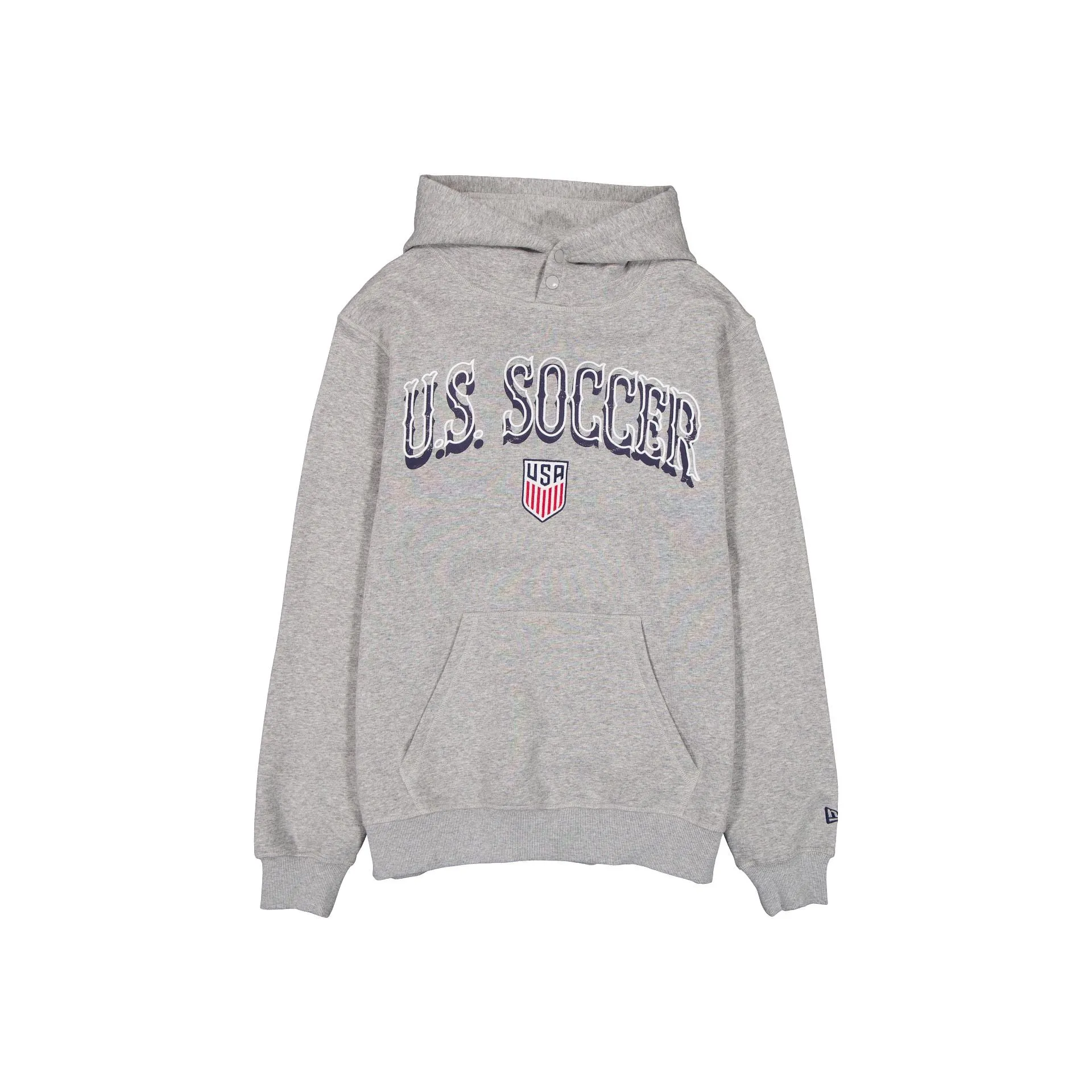 U.S. Men's National Team Heather Gray Varsity Hoodie sold by New Era