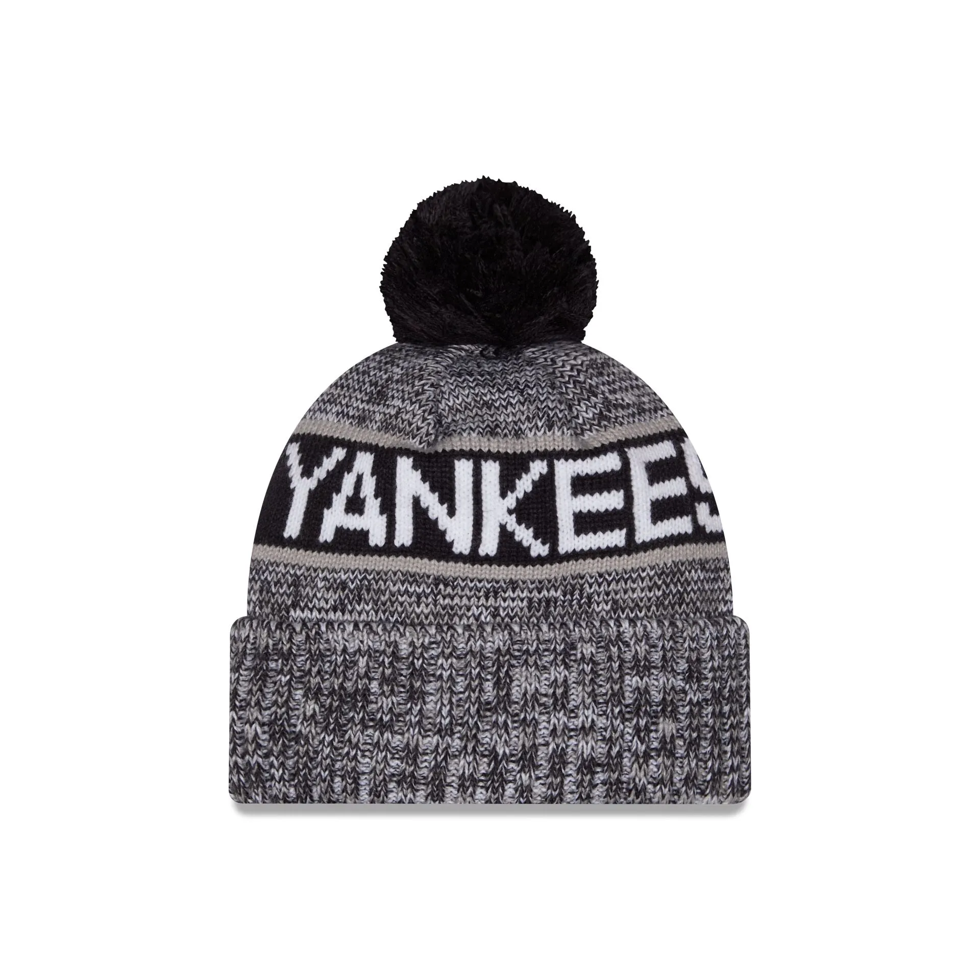 New York Yankees Tri Color Pom Knit Hat sold by New Era product image thumbnail 3