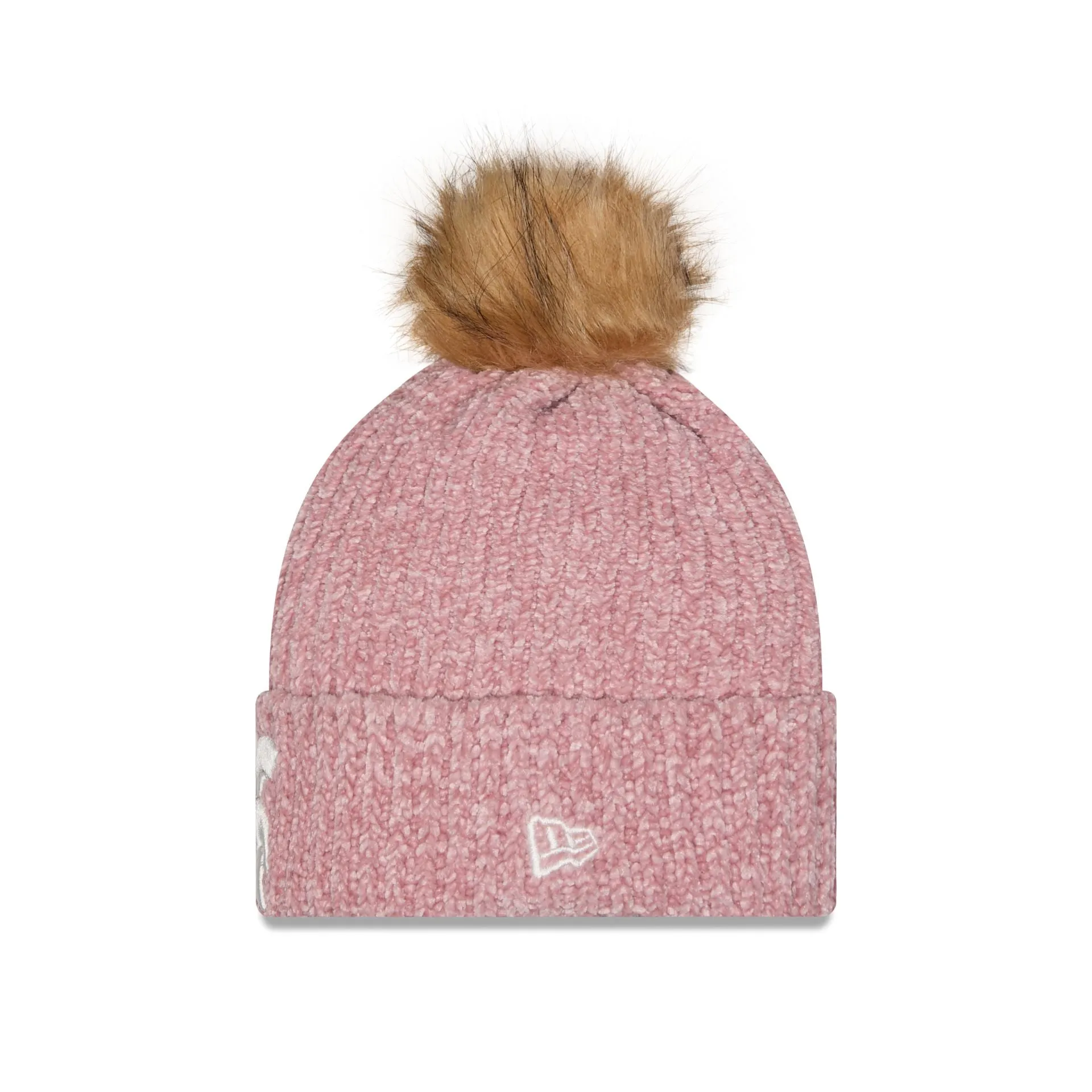 Michigan State Spartans Women's Pink Pom Knit Hat sold by New Era product image thumbnail 2