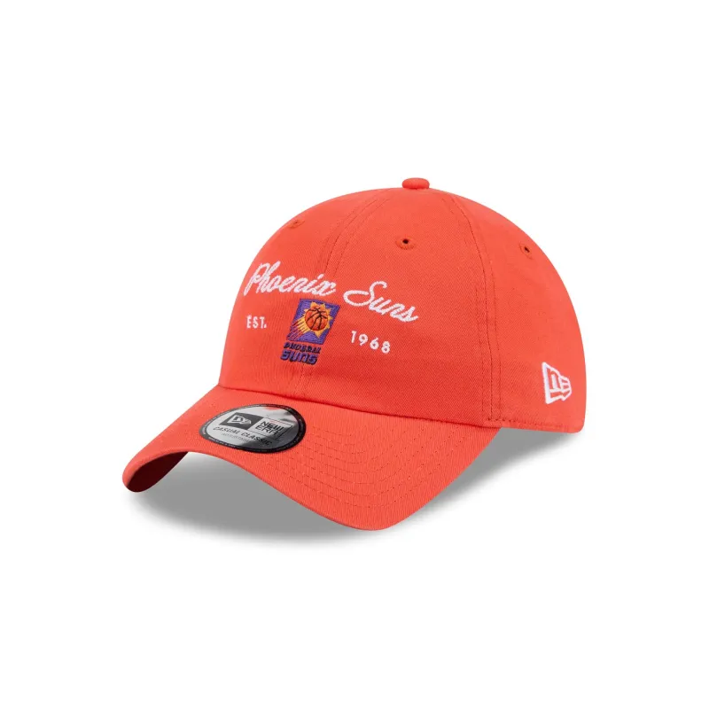 Phoenix Suns Script Wordmark Casual Classic Adjustable Hat made by New Era