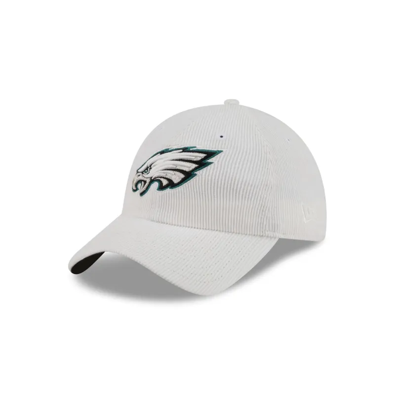 Philadelphia Eagles Washed Corduroy Casual Classic Adjustable Hat made by New Era