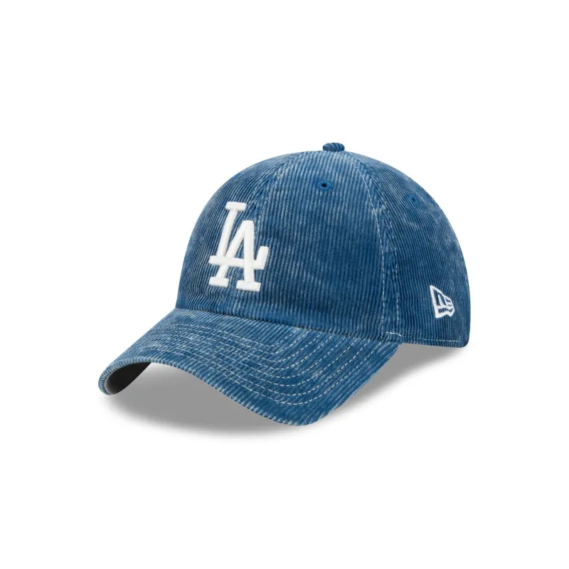 Los Angeles Dodgers Washed Corduroy Casual Classic Adjustable Hat made by New Era