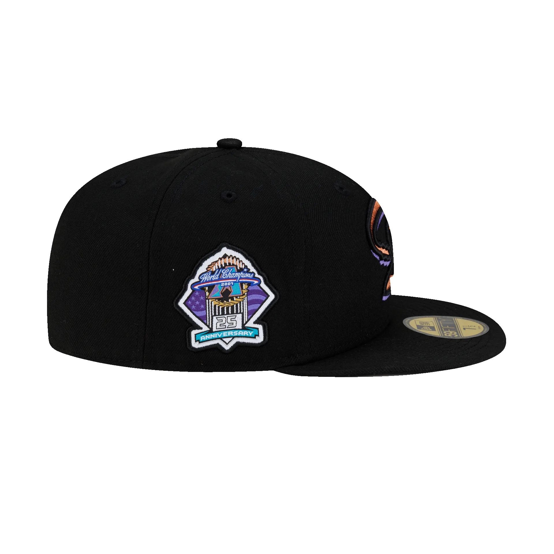 Arizona Diamondbacks Turn Back the Clock Black 59FIFTY Fitted Hat sold by New Era product image thumbnail 4