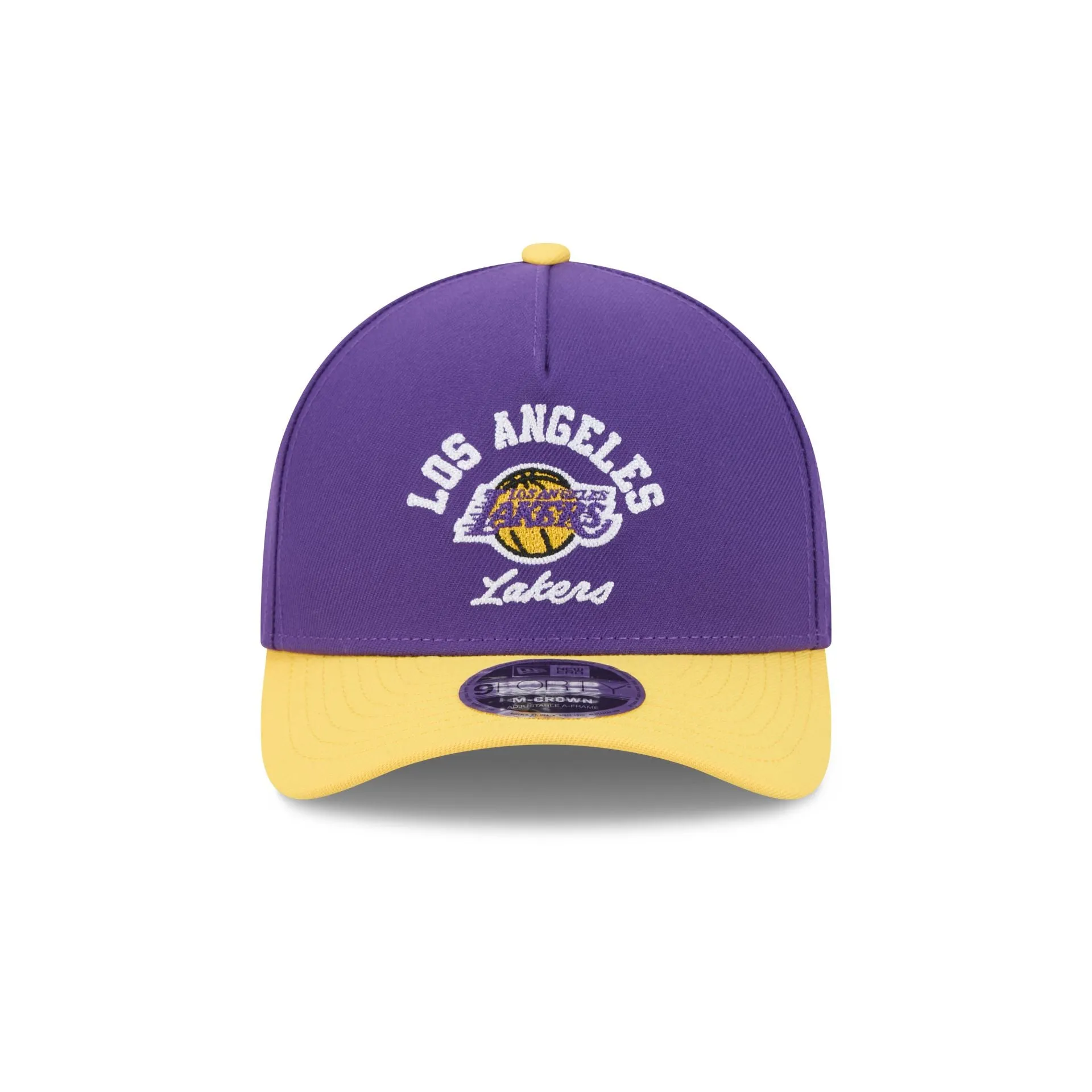 Los Angeles Lakers Arched Graphic 9FORTY M-Crown A-Frame Snapback Hat sold by New Era product image thumbnail 2