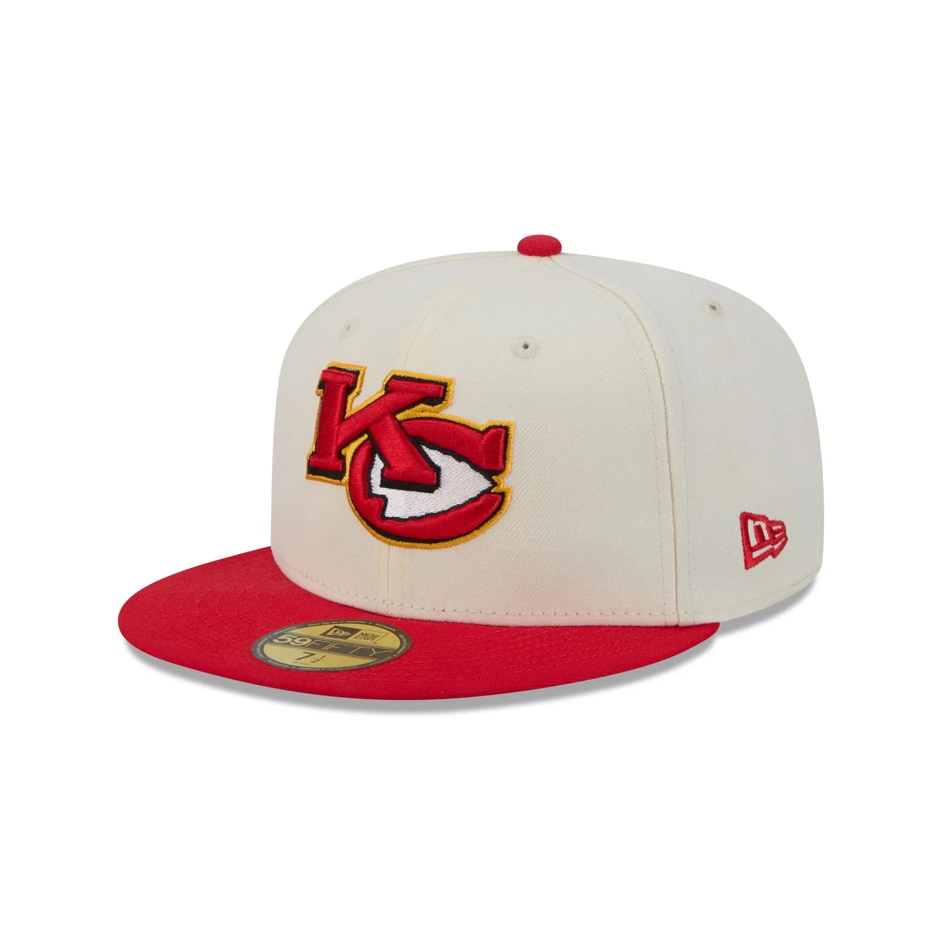 Kansas City Chiefs Deceptor Chrome White 59FIFTY Fitted Hat sold by New Era product image thumbnail 3