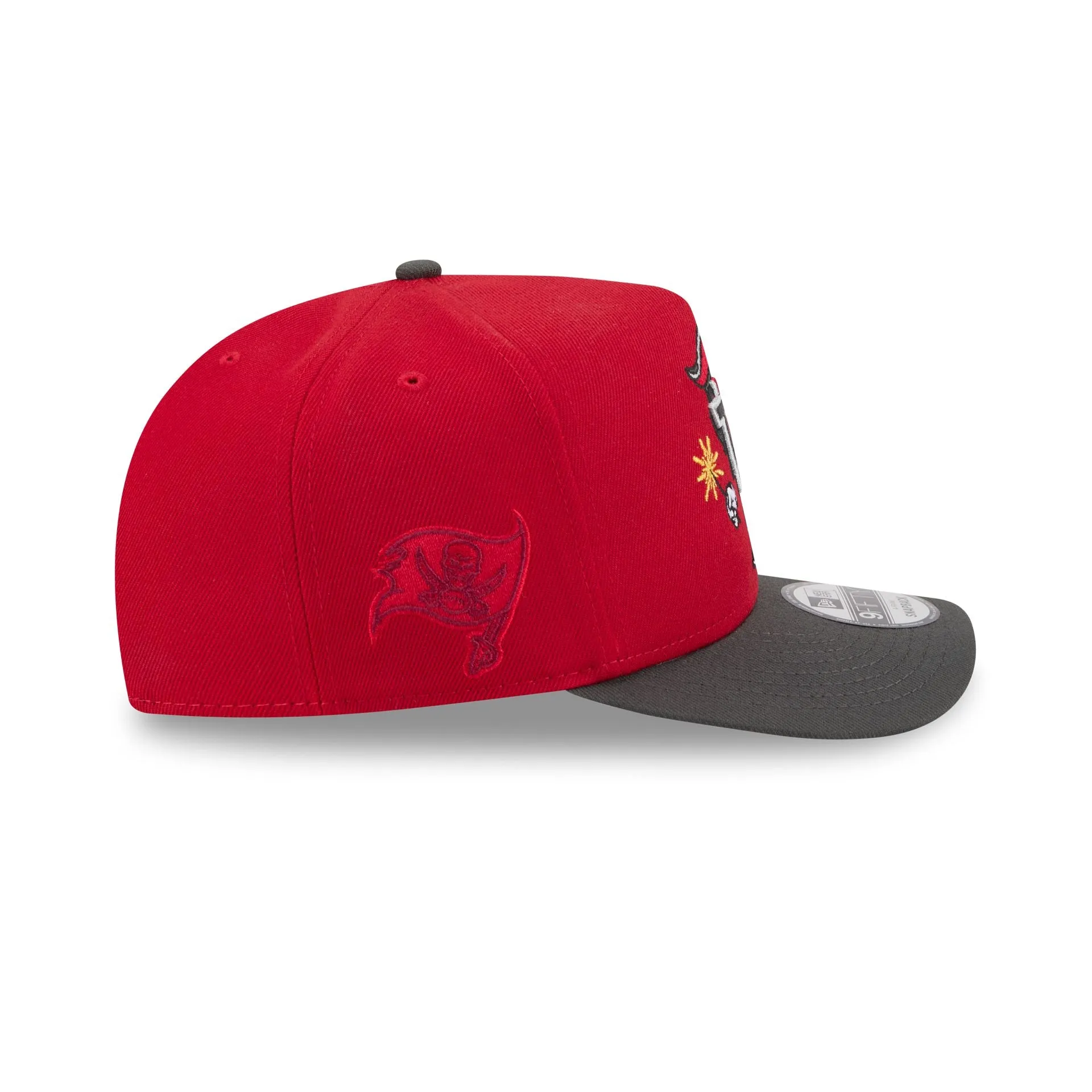 Tampa Bay Buccaneers Cartoon 9FIFTY A-Frame Snapback Hat sold by New Era product image thumbnail 4