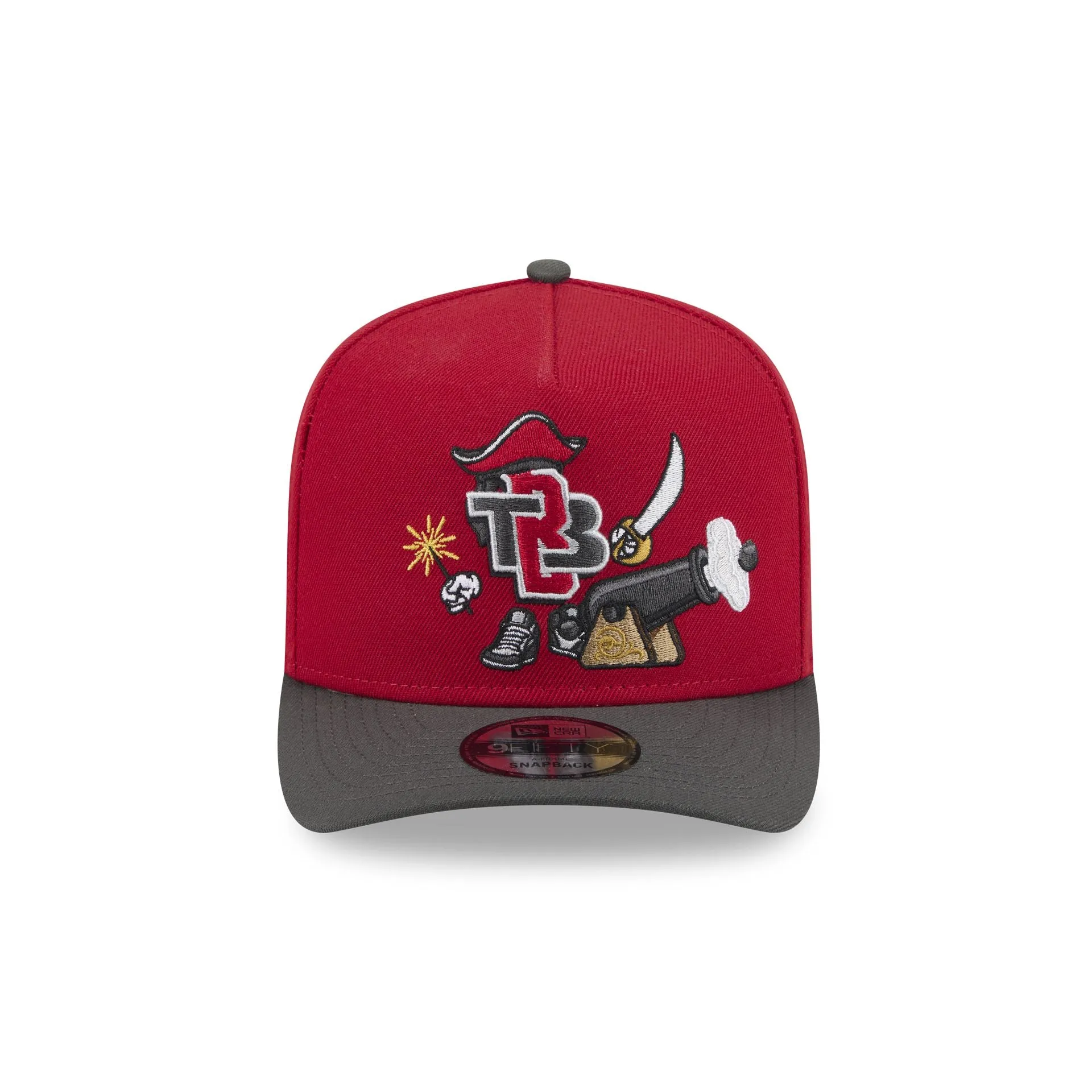 Tampa Bay Buccaneers Cartoon 9FIFTY A-Frame Snapback Hat sold by New Era product image thumbnail 2