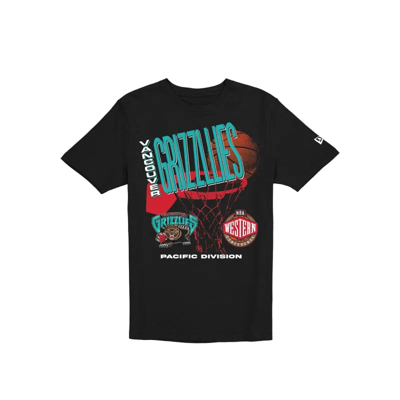 Memphis Grizzlies Hardwood Classics 90s T-Shirt made by New Era
