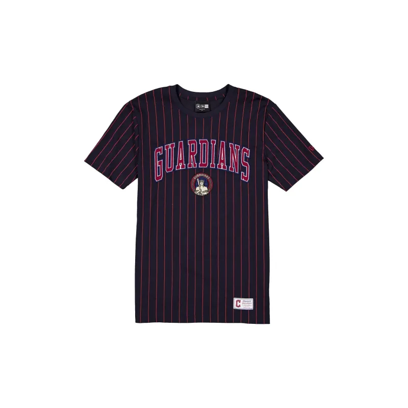 Cleveland Guardians 2026 City Connect Pinstripe T-Shirt made by New Era