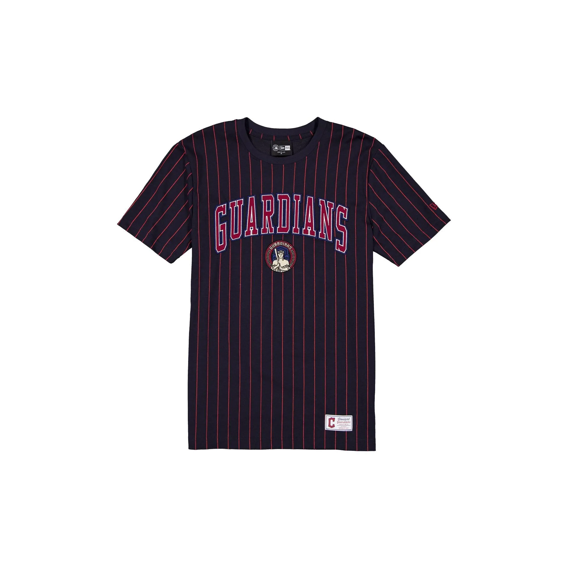Cleveland Guardians 2026 City Connect Pinstripe T-Shirt sold by New Era