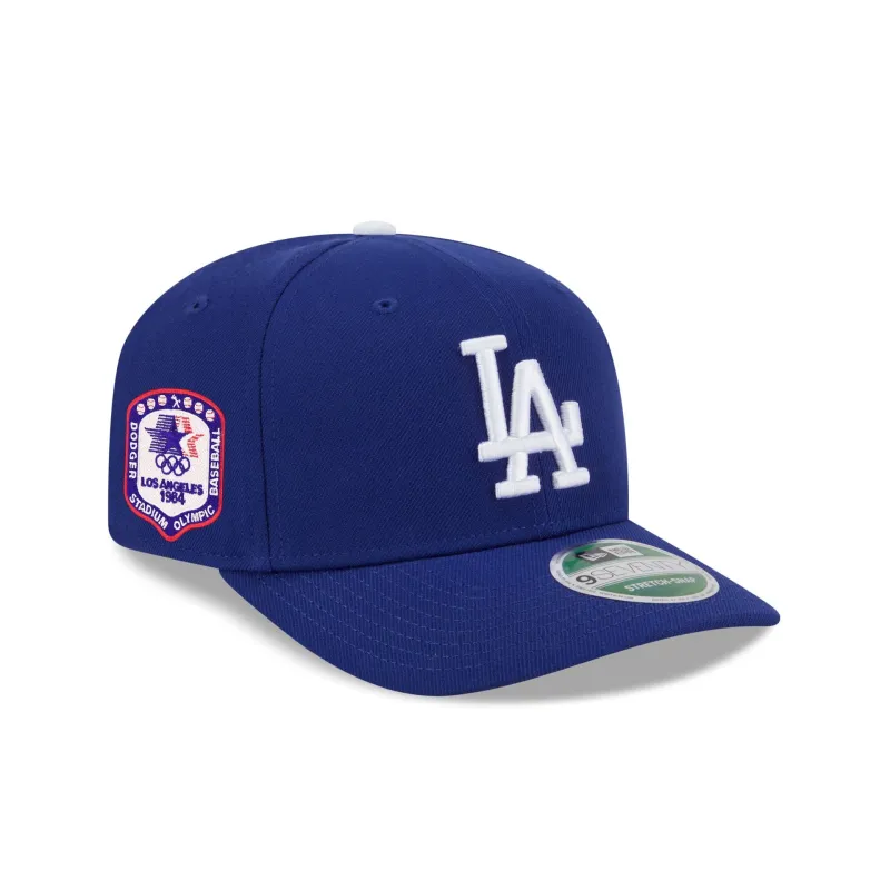 Los Angeles Dodgers 1984 Olympics Side Patch 9SEVENTY Stretch-Snap Hat made by New Era