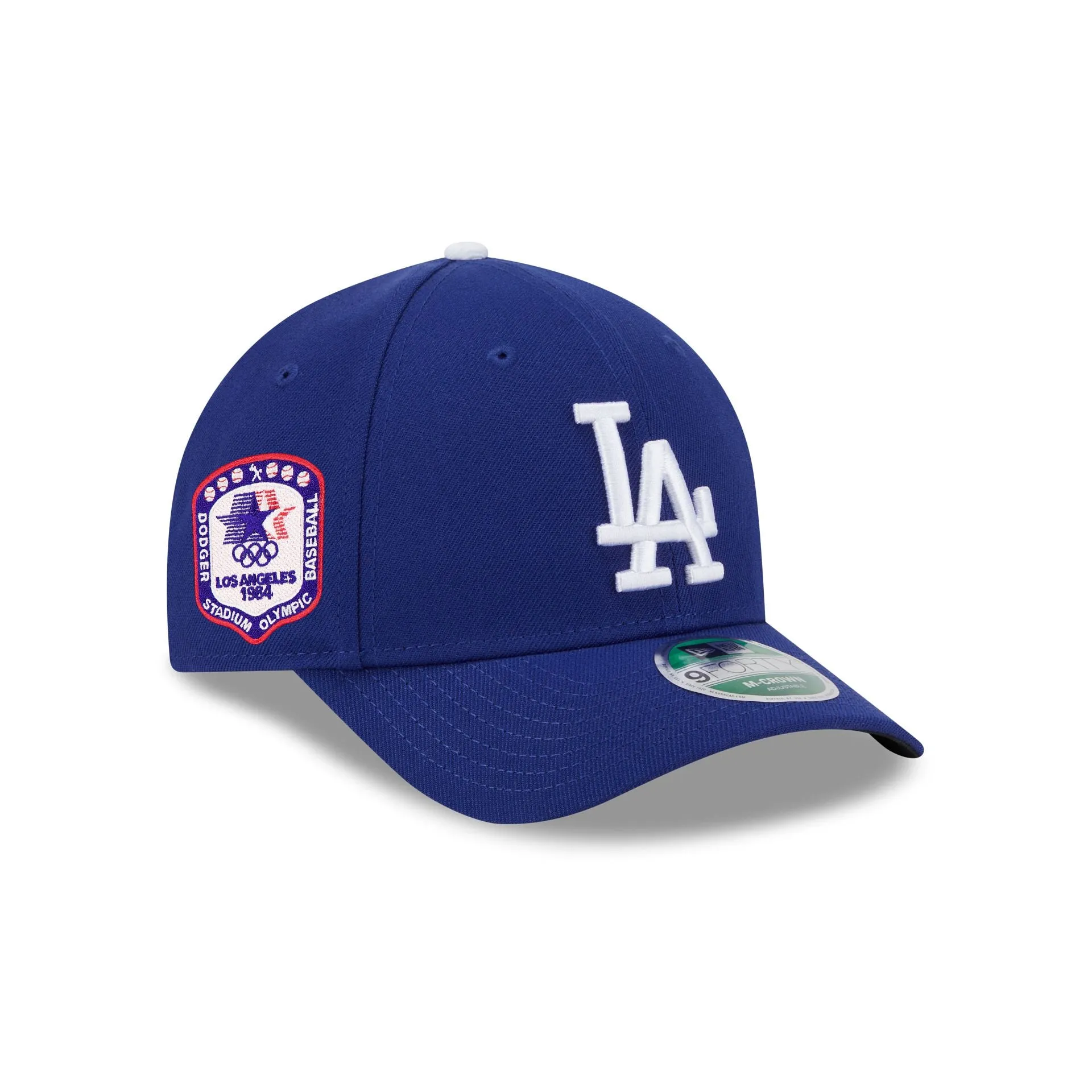 Los Angeles Dodgers 1984 Olympics Side Patch 9FORTY M-Crown Snapback Hat sold by New Era
