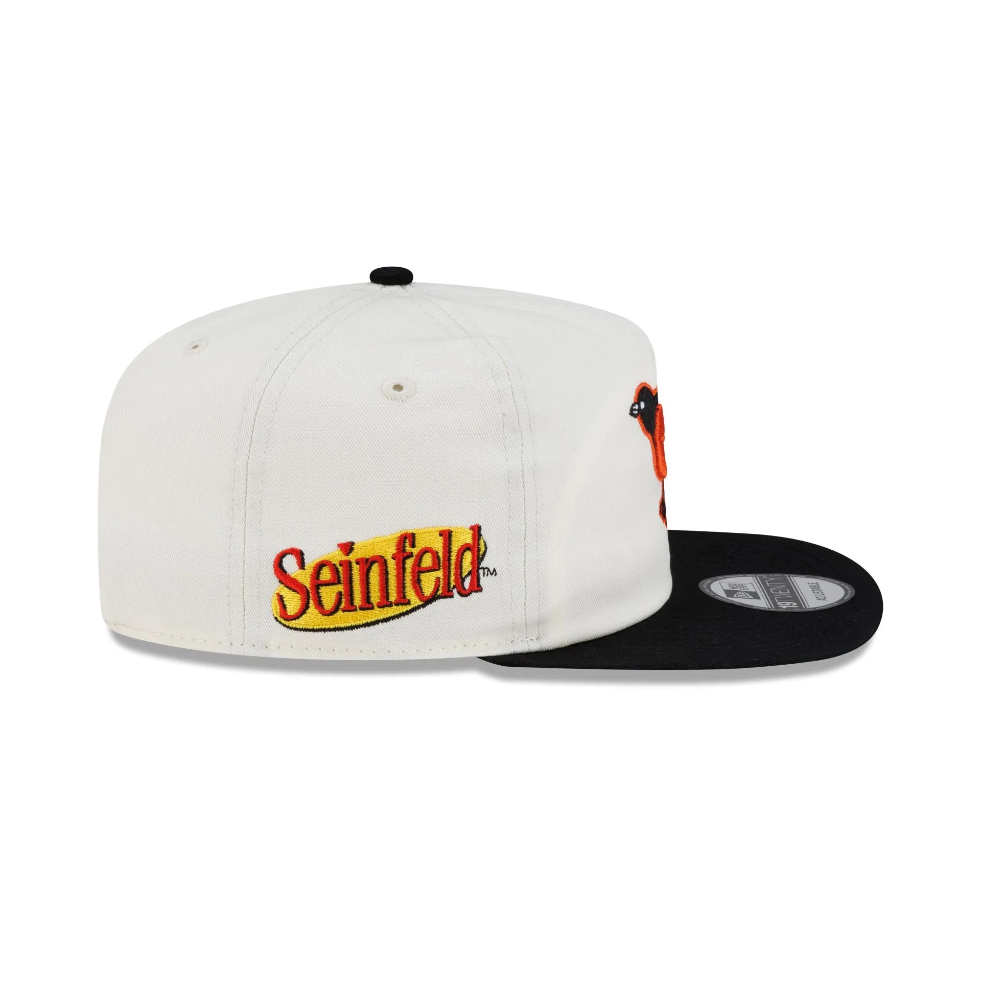 Baltimore Orioles Seinfeld Chrome White 19TWENTY Snapback Hat sold by New Era product image thumbnail 4