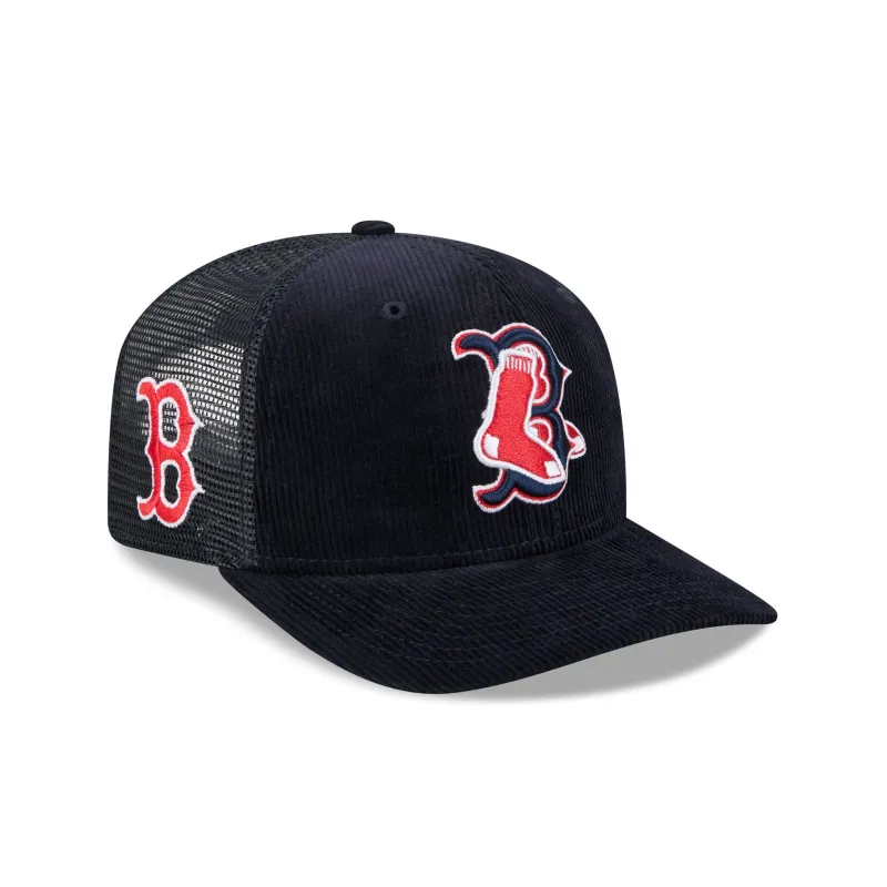Boston Red Sox Deceptor Corduroy 9SEVENTY Trucker Hat made by New Era