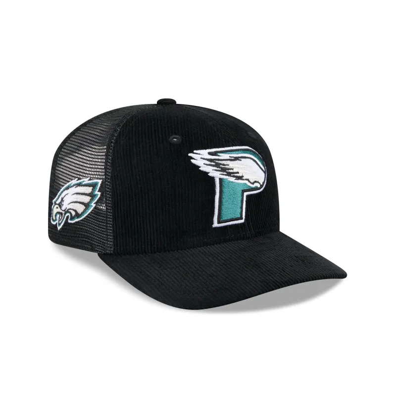 Philadelphia Eagles Deceptor Corduroy 9SEVENTY Trucker Hat made by New Era