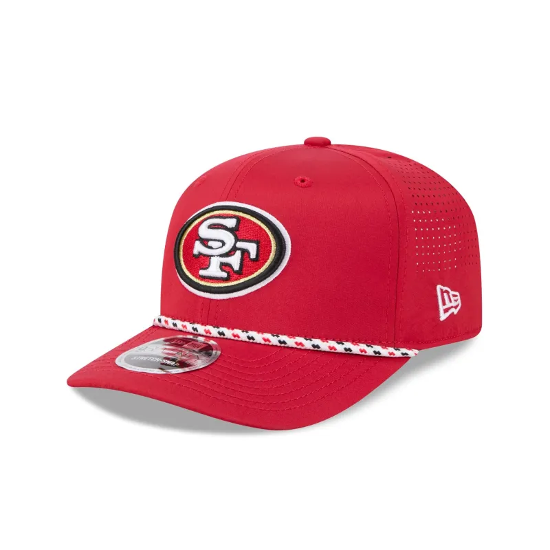 San Francisco 49ers Performance Rope 9SEVENTY Trucker Hat made by New Era