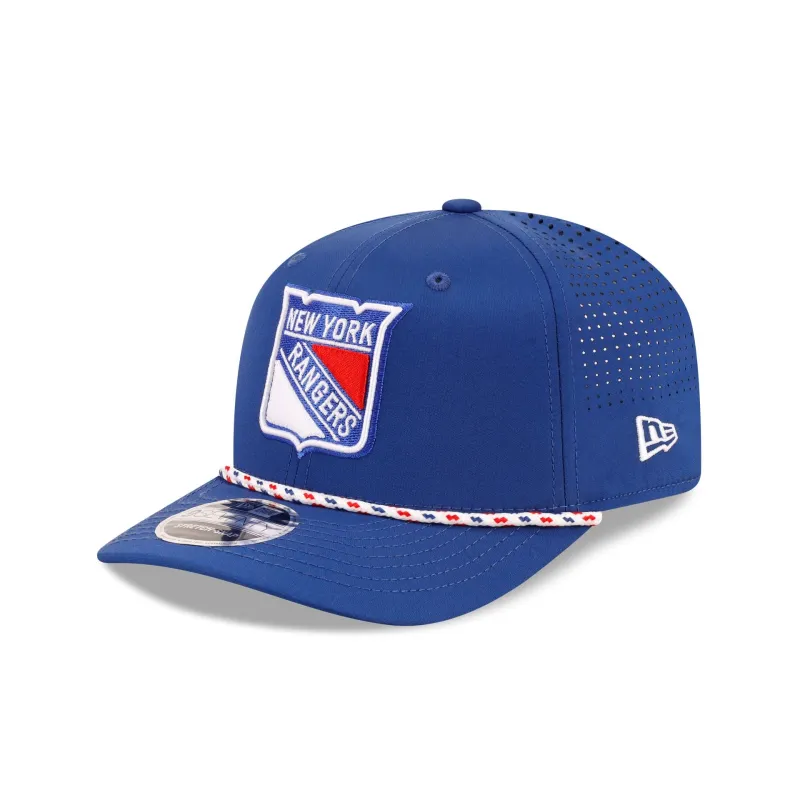 New York Rangers Performance Rope 9SEVENTY Trucker Hat made by New Era