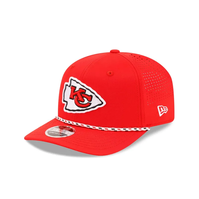 Kansas City Chiefs Performance Rope 9SEVENTY Trucker Hat made by New Era