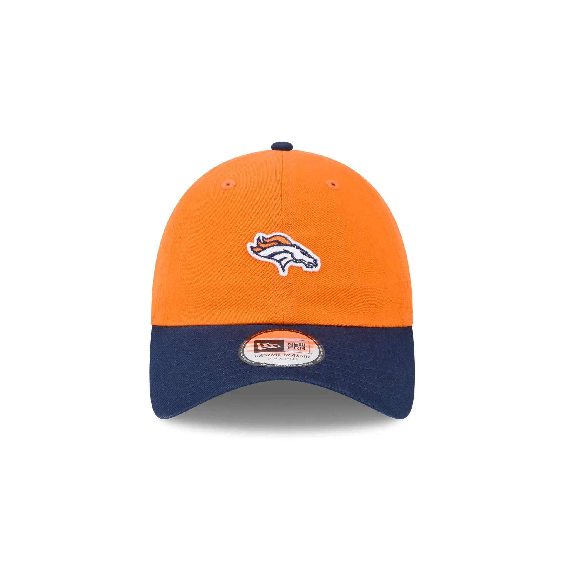 Denver Broncos Mini Logo Two Tone Casual Classic Adjustable Hat sold by New Era product image thumbnail 2