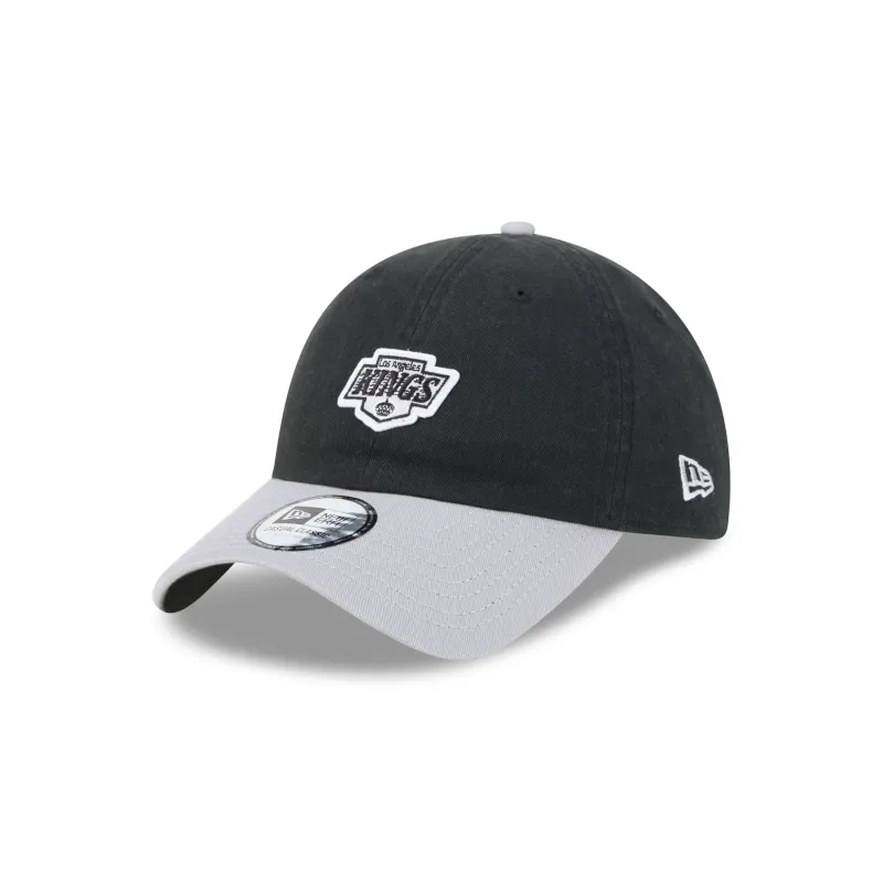 Los Angeles Kings Mini Logo Two Tone Casual Classic Adjustable Hat made by New Era