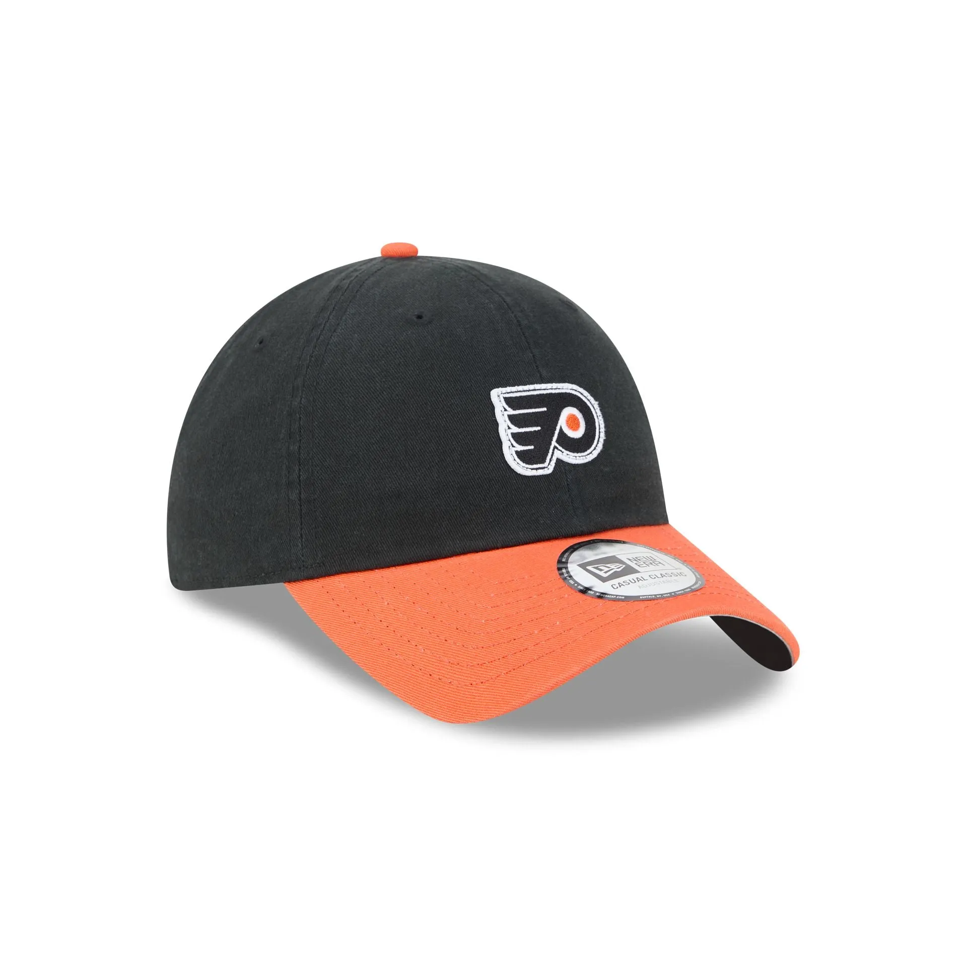 Philadelphia Flyers Mini Logo Two Tone Casual Classic Adjustable Hat sold by New Era product image thumbnail 3