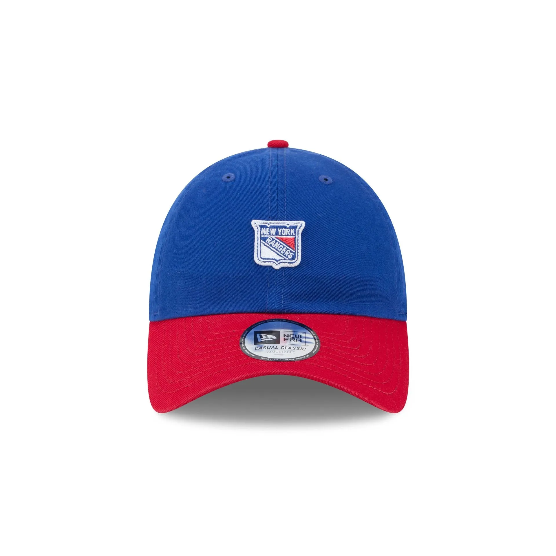 New York Rangers Mini Logo Two Tone Casual Classic Adjustable Hat sold by New Era product image thumbnail 2
