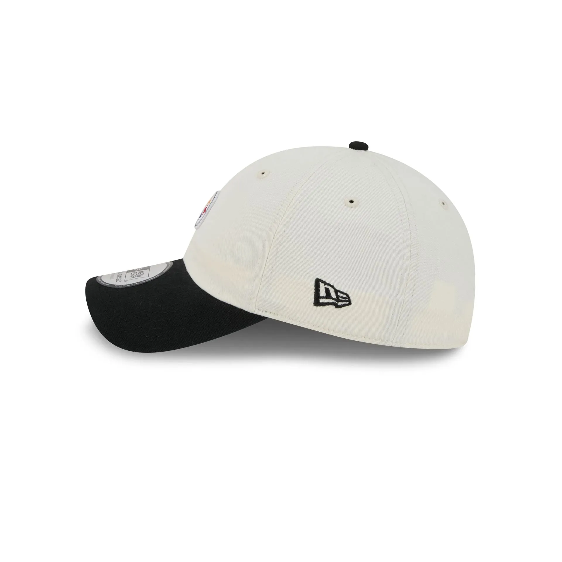 Pittsburgh Steelers Mini Logo Chrome White Casual Classic Adjustable Hat sold by New Era product image thumbnail 4