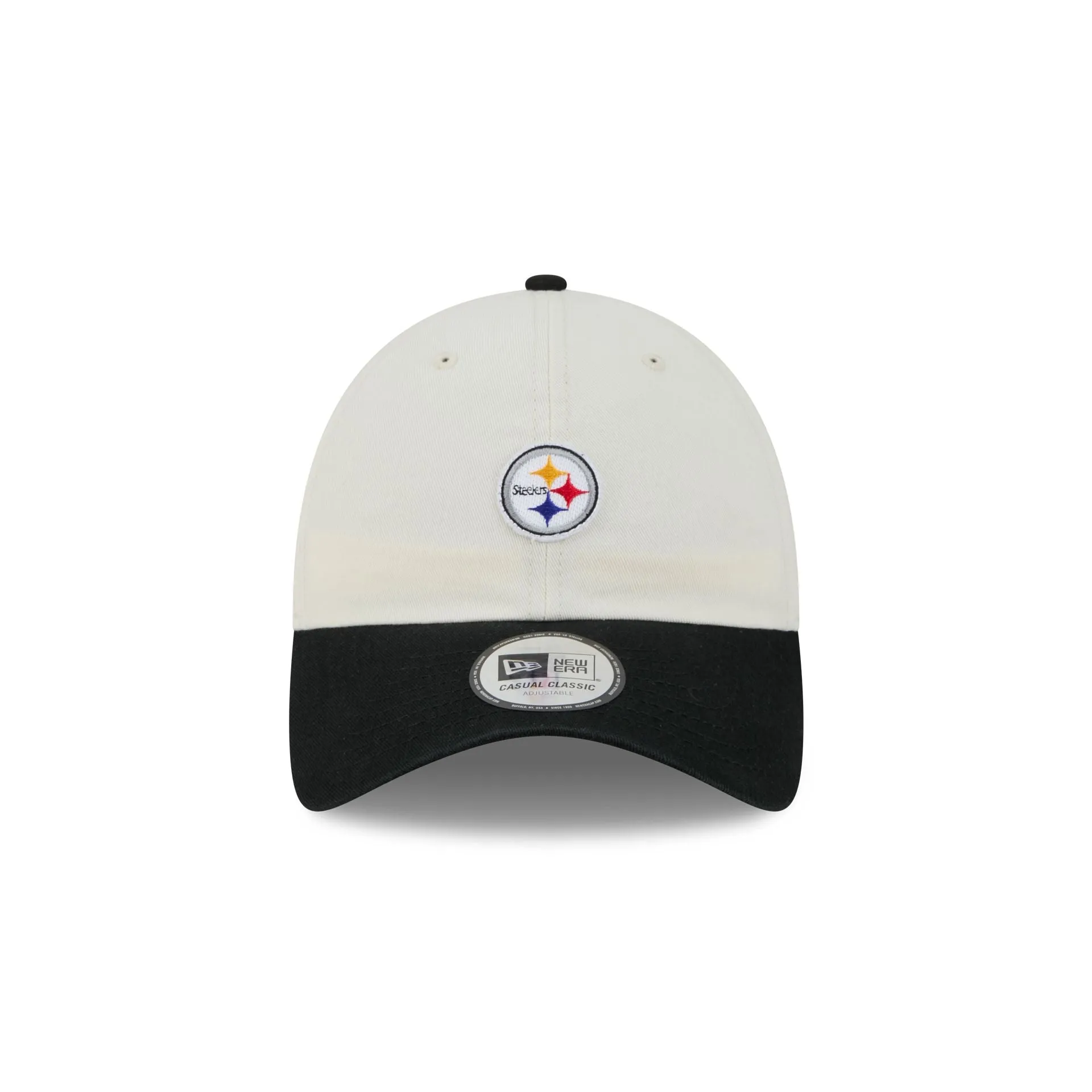 Pittsburgh Steelers Mini Logo Chrome White Casual Classic Adjustable Hat sold by New Era product image thumbnail 2