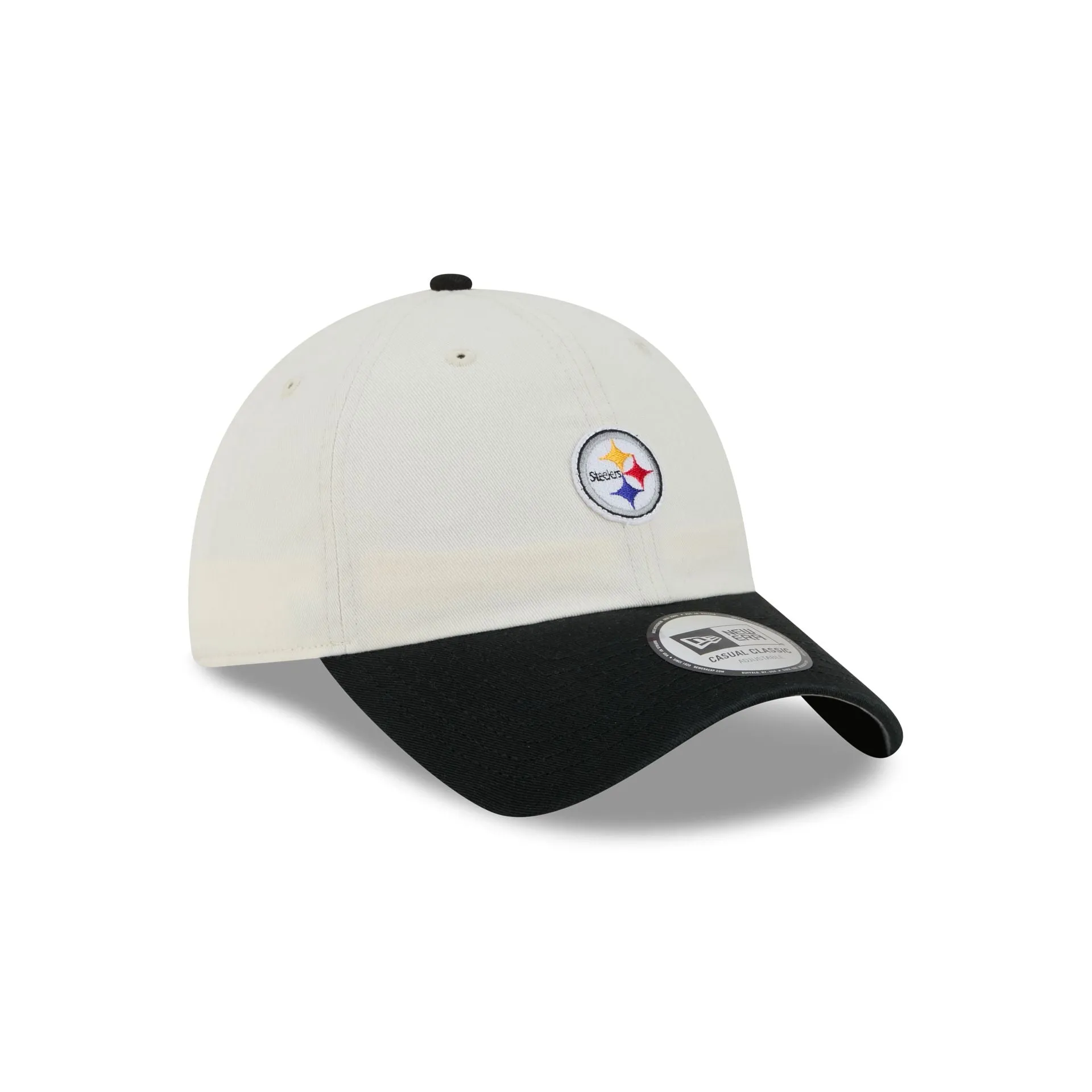 Pittsburgh Steelers Mini Logo Chrome White Casual Classic Adjustable Hat sold by New Era product image thumbnail 3