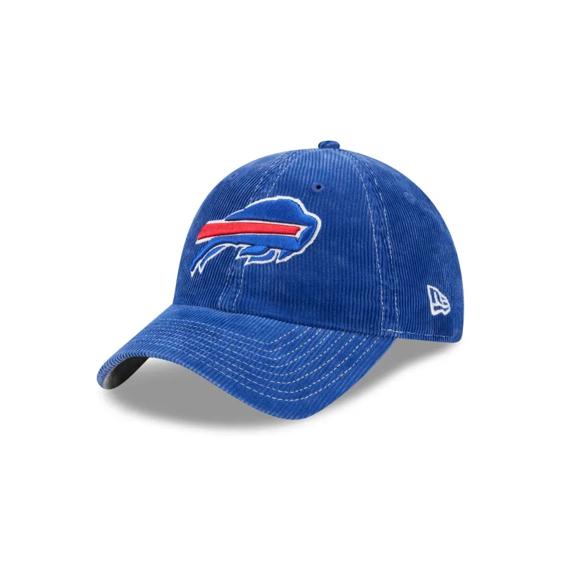 Buffalo Bills Washed Corduroy Casual Classic Adjustable Hat made by New Era