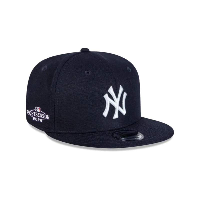 New York Yankees 2026 Postseason Side Patch 9FIFTY Snapback Hat made by New Era