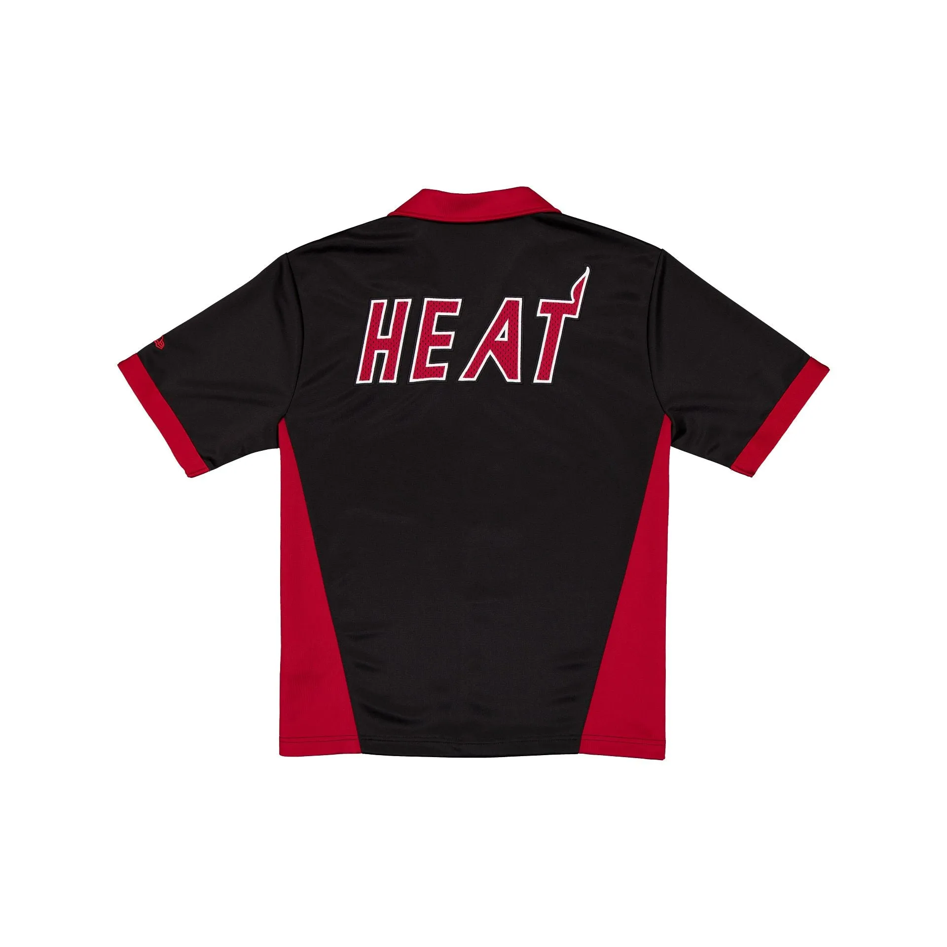 Miami Heat Hardwood Classics Revere Short Sleeve Shirt sold by New Era product image thumbnail 2