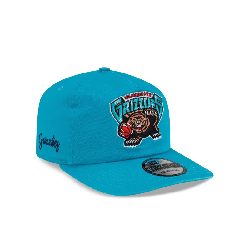 Vancouver Grizzlies Hardwood Classics 19TWENTY Snapback Hat made by New Era