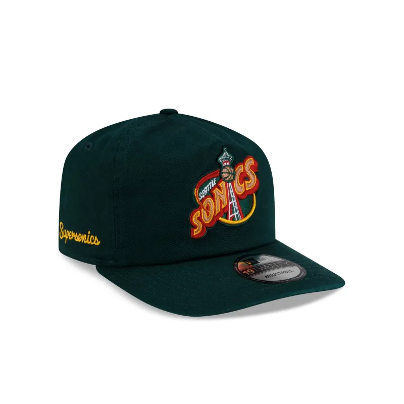 Seattle SuperSonics Hardwood Classics 19TWENTY Snapback Hat made by New Era