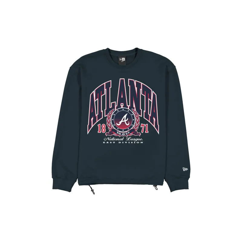 Atlanta Braves Sport Classics Crewneck made by New Era