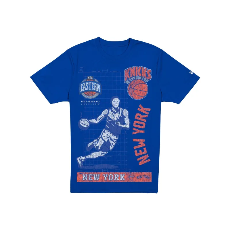 New York Knicks Sport Classics Athlete T-Shirt made by New Era