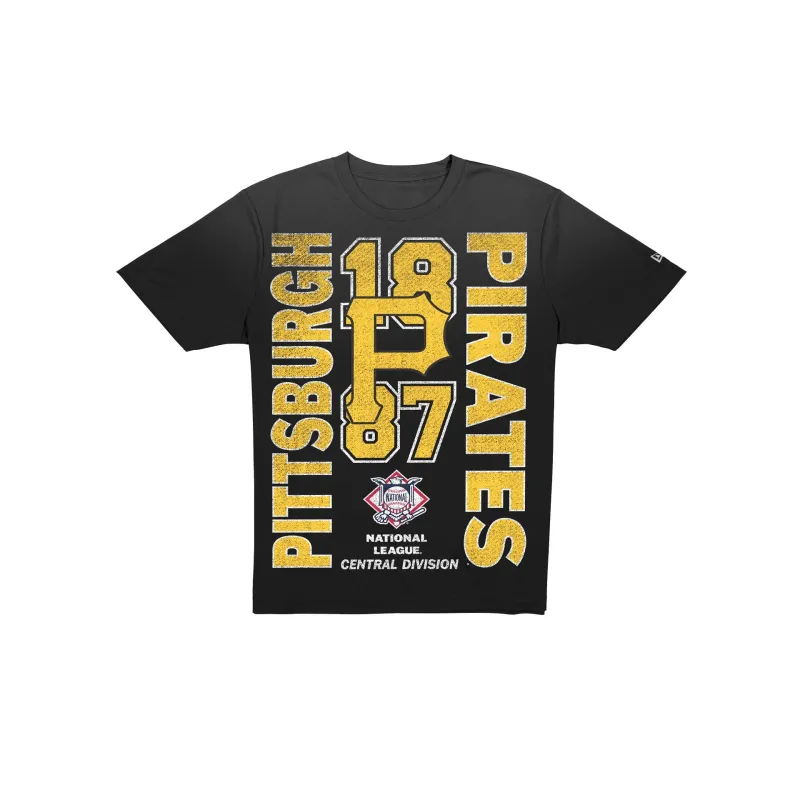 Pittsburgh Pirates Sport Classics Washed Boxy T-Shirt made by New Era