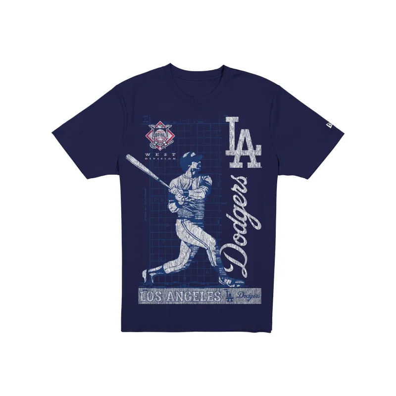 Los Angeles Dodgers Sport Classics Athlete T-Shirt made by New Era
