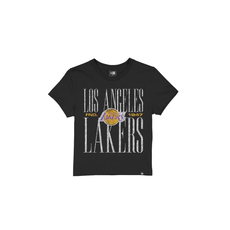 Los Angeles Lakers Sport Classics Women's T-Shirt made by New Era