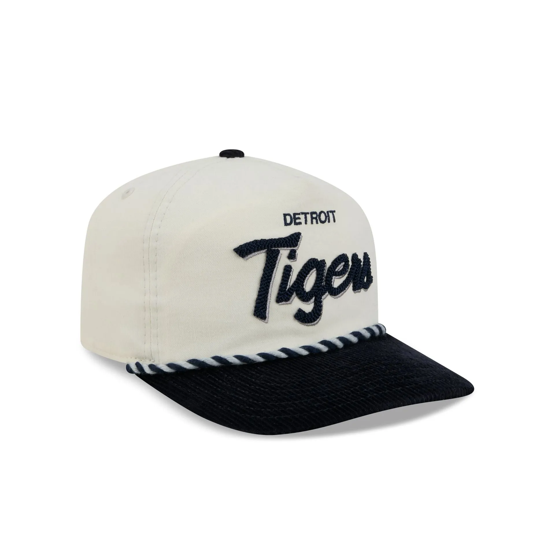 Detroit Tigers Retro Pack Script Rope 19TWENTY Snapback Hat sold by New Era product image thumbnail 3