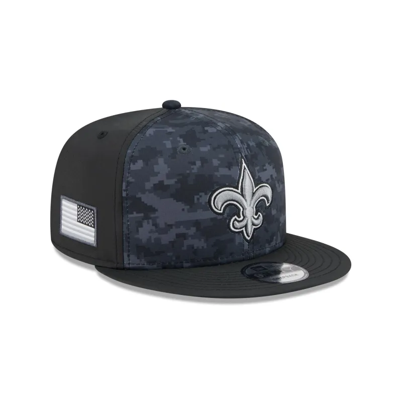 New Orleans Saints 2026 Salute to Service 9FIFTY Snapback Hat made by New Era