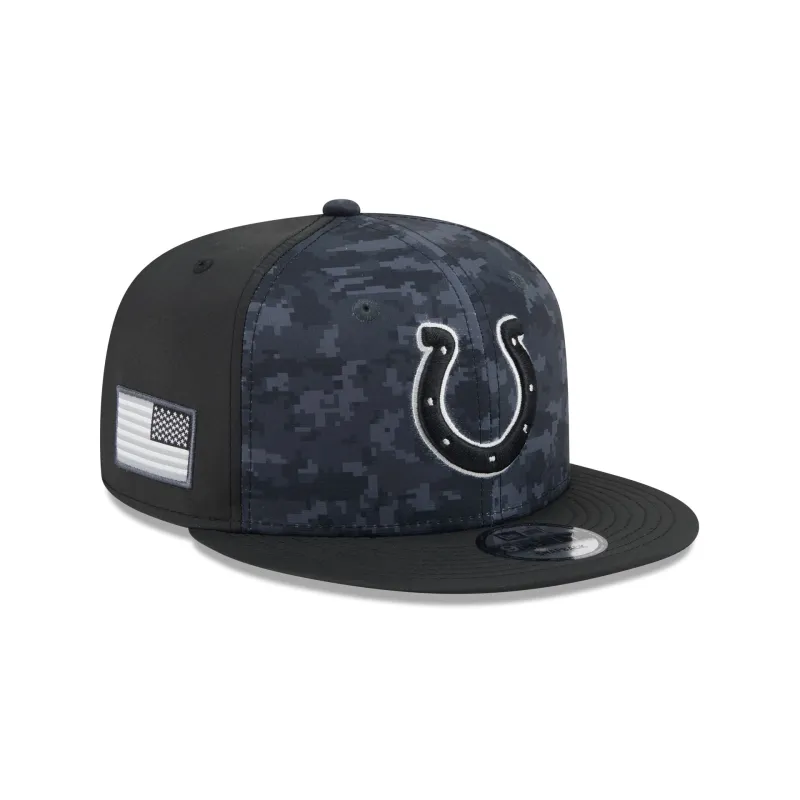Indianapolis Colts 2026 Salute to Service 9FIFTY Snapback Hat made by New Era