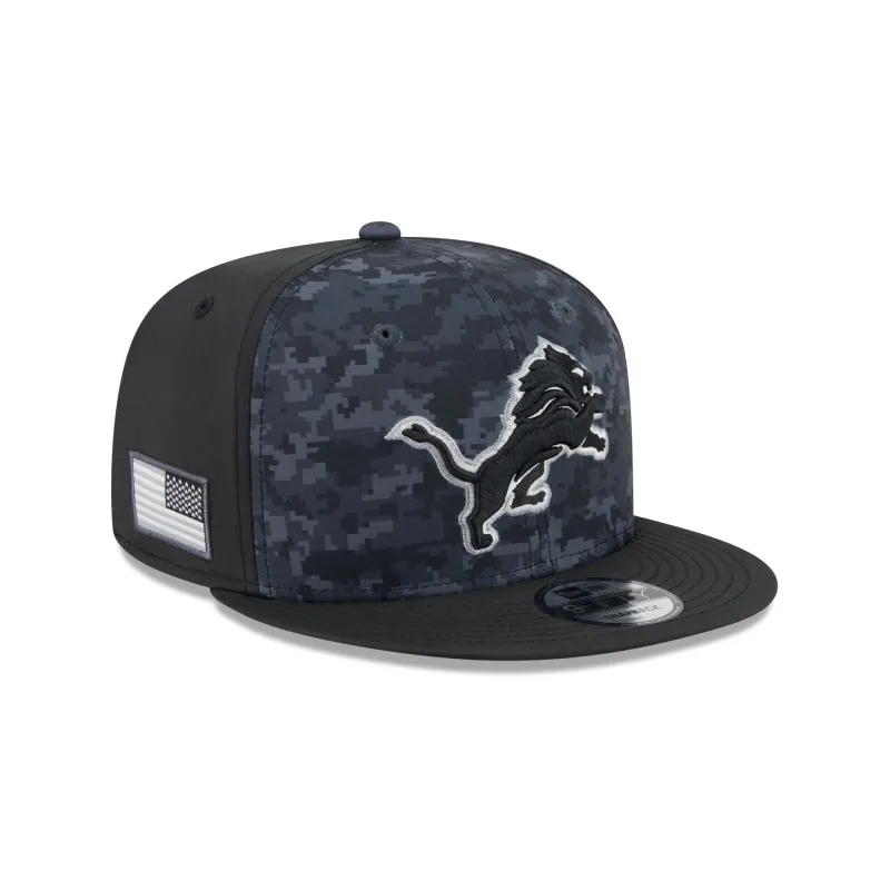 Detroit Lions 2026 Salute to Service 9FIFTY Snapback Hat made by New Era