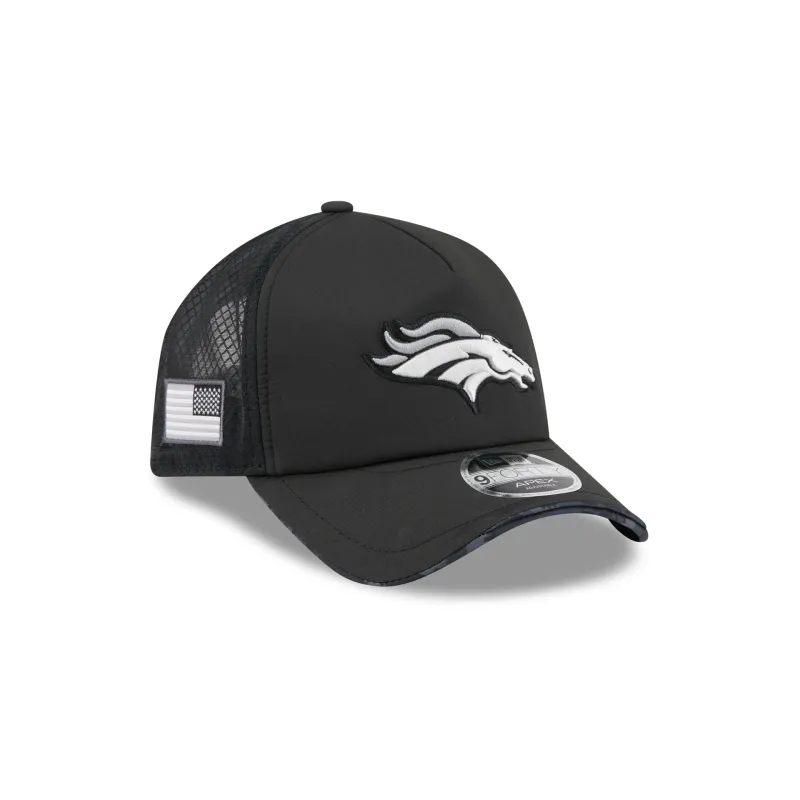 Denver Broncos 2026 Salute to Service 9FORTY APEX Snapback Hat made by New Era