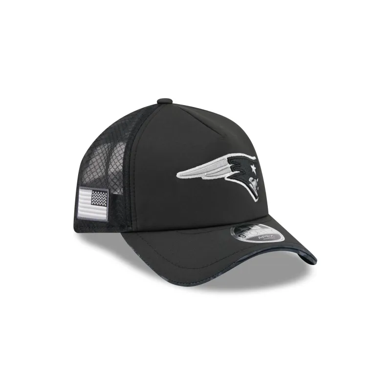 New England Patriots 2026 Salute to Service 9FORTY APEX Snapback Hat made by New Era