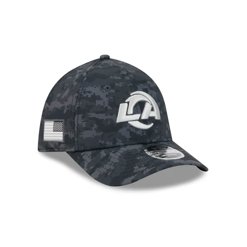 Los Angeles Rams 2026 Salute to Service 39THIRTY M-Crown Stretch Fit Hat made by New Era